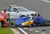 Bild zum Inhalt: Nach Crash: Marcus Ericsson wieder fit, Sauber-Bolide nicht