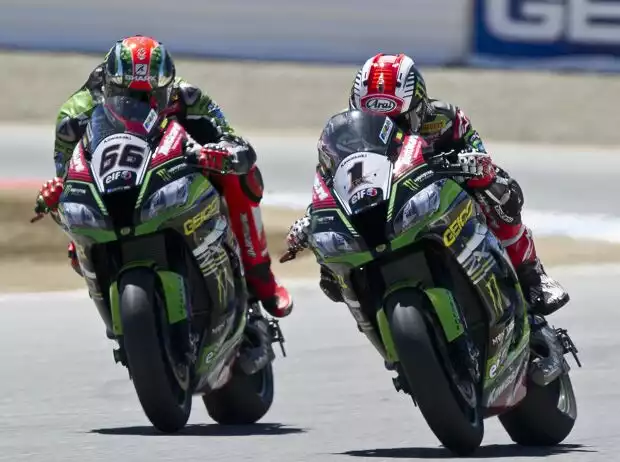 Titel-Bild zur News: Jonathan Rea, Tom Sykes
