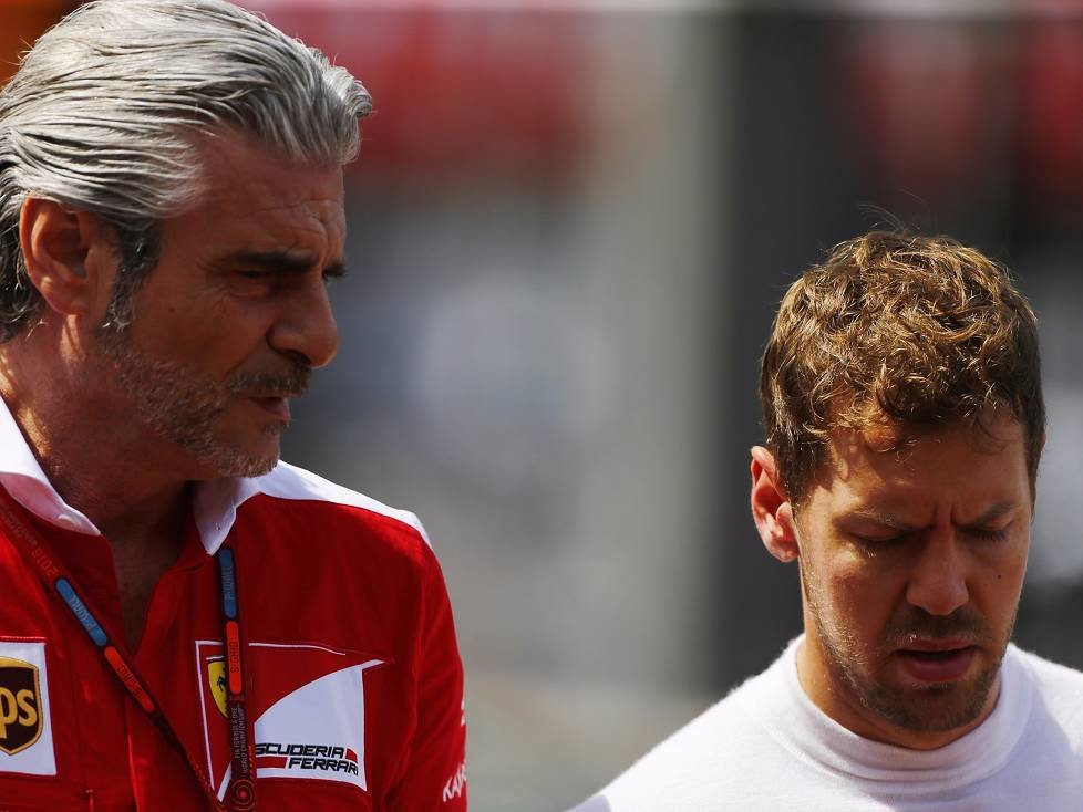 Maurizio Arrivabene, Sebastian Vettel