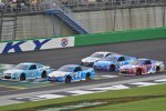 Danica Patrick (Stewart/Haas), Brian Scott (Petty), Aric Almirola (Petty), AJ Allmendinger (JTG) und Landon Cassill (Front Row) 