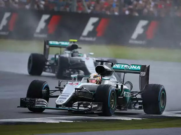 Lewis Hamilton, Nico Rosberg Titel-Bild zur News: Lewis Hamilton, Nico Rosberg