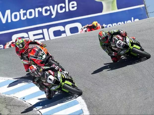 Jonathan Rea, Tom Sykes Titel-Bild zur News: Jonathan Rea, Tom Sykes