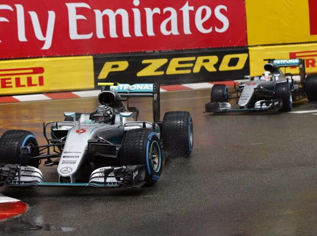 Nico Rosberg, Lewis Hamilton