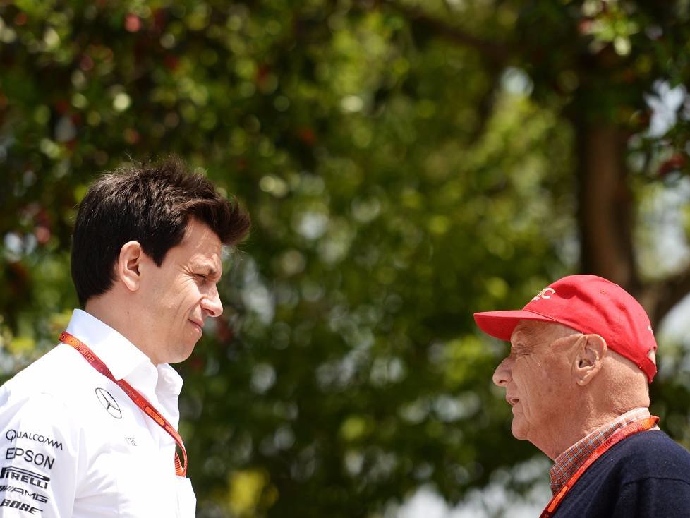 Toto Wolff, Niki Lauda