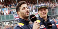 Bild zum Inhalt: Red-Bull-Duell: Ricciardo freut sich über "gesunde" Rivalität