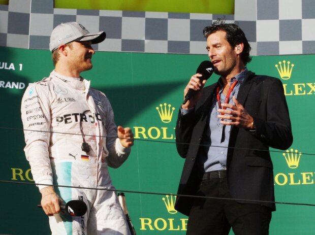 Titel-Bild zur News: Lewis Hamilton, Nico Rosberg, Mark Webber, Sebastian Vettel