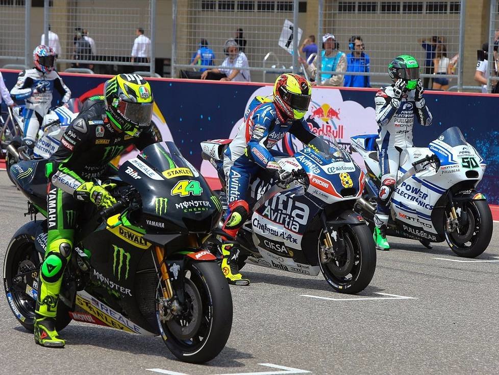 Pol Espargaro, Hector Barbera, Eugene Laverty