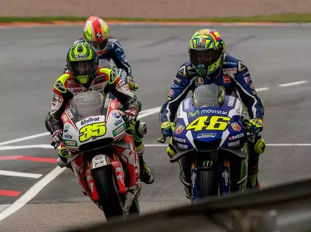 Valentino Rossi, Cal Crutchlow Titel-Bild zur News: Valentino Rossi, Cal Crutchlow