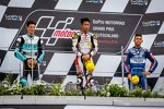 Andrea Locatelli, Khairul Idham Pawi und Enea Bastianini 