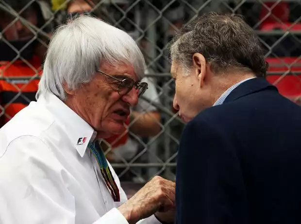 Bernie Ecclestone, Jean Todt Titel-Bild zur News: Bernie Ecclestone, Jean Todt