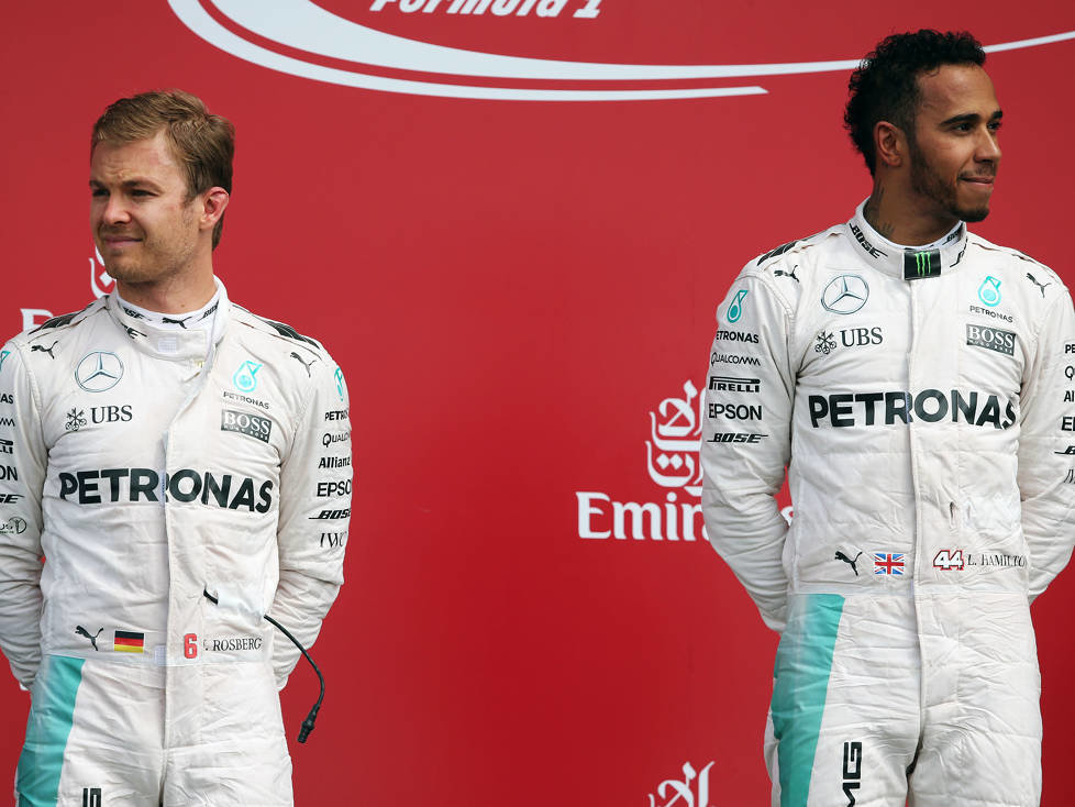 Nico Rosberg, Lewis Hamilton