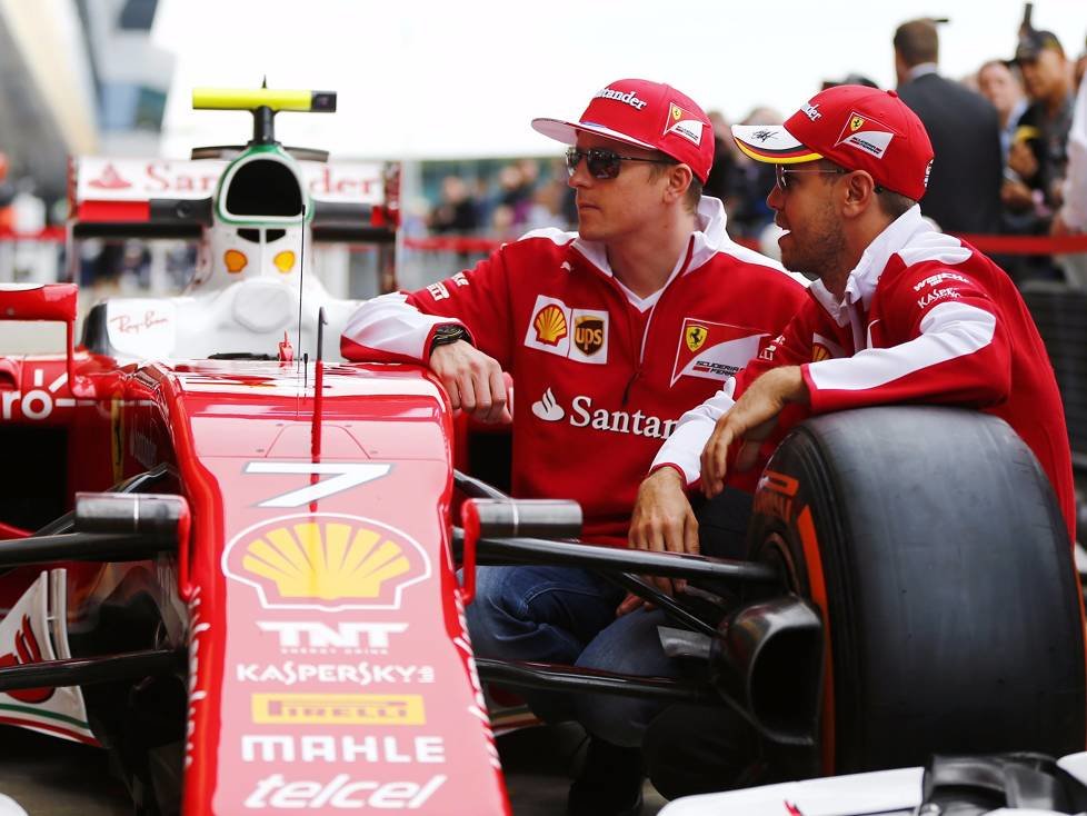 Kimi Räikkönen, Sebastian Vettel