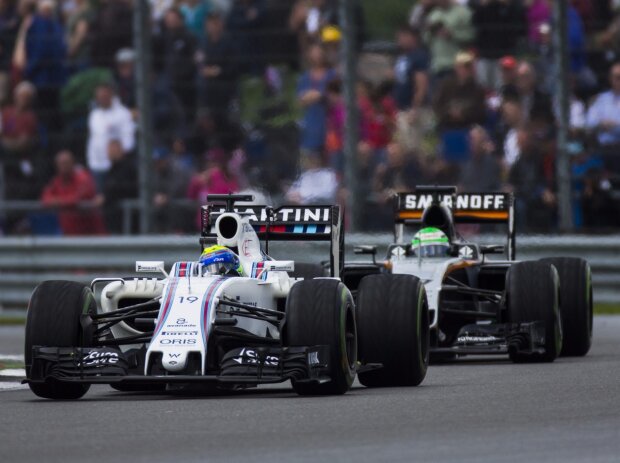 Titel-Bild zur News: Felipe Massa, Nico Hülkenberg