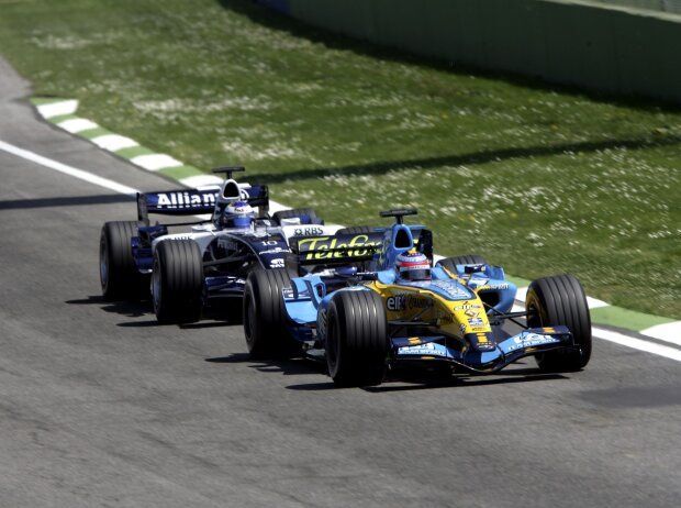 Titel-Bild zur News: Fernando Alonso und Nico Rosberg
