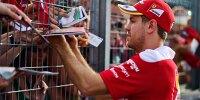 Bild zum Inhalt: "Nichts dran": Sebastian Vettel dementiert Mercedes-Gerüchte