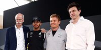 Lewis Hamilton, Nico Rosberg, Toto Wolff