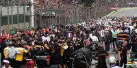 Startaufstellung Sao Paulo