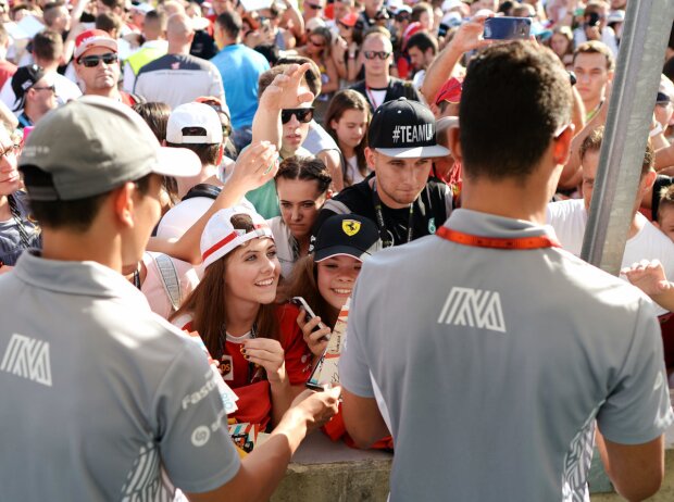Rio Haryanto, Pascal Wehrlein Rio Haryanto, Pascal Wehrlein