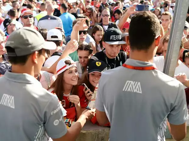 Rio Haryanto, Pascal Wehrlein Titel-Bild zur News: Rio Haryanto, Pascal Wehrlein
