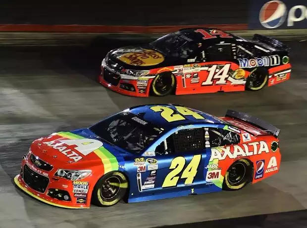 Jeff Gordon, Tony Stewart Titel-Bild zur News: Jeff Gordon, Tony Stewart