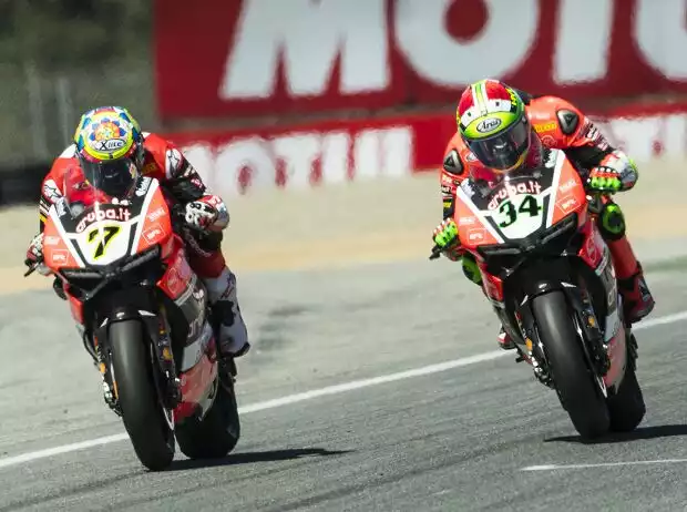 Titel-Bild zur News: Chaz Davies, Davide Giugliano
