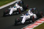 Valtteri Bottas (Williams) und Felipe Massa (Williams) 