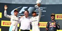 Bild zum Inhalt: Formel 1 Ungarn 2016: Hamilton übernimmt die WM-Führung!