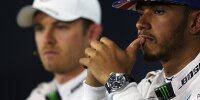 Bild zum Inhalt: Streit um gelbe Flaggen kocht hoch: Hamilton klagt Rosberg an