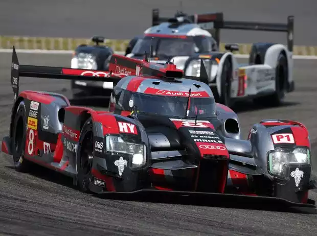 Lucas di Grassi, Loic Duval, Oliver Jarvis Titel-Bild zur News: Lucas di Grassi, Loic Duval, Oliver Jarvis
