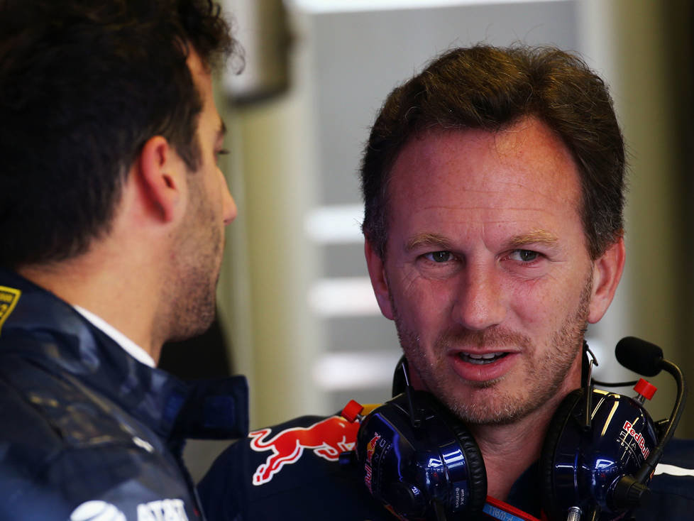 Daniel Ricciardo, Christian Horner