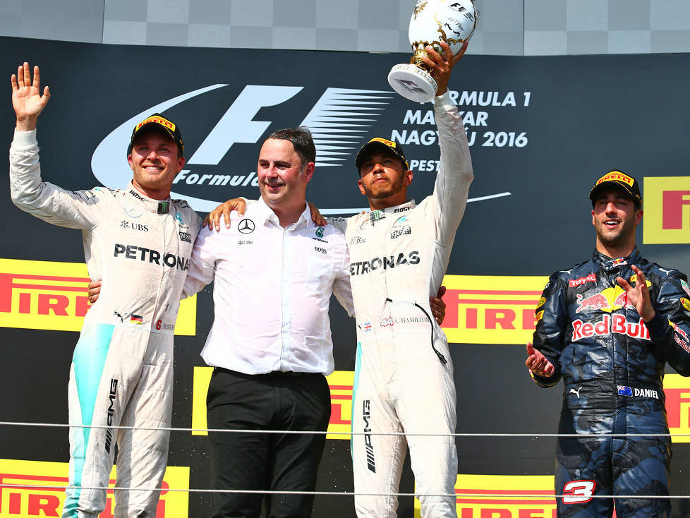 Nico Rosberg, Lewis Hamilton, Max Verstappen