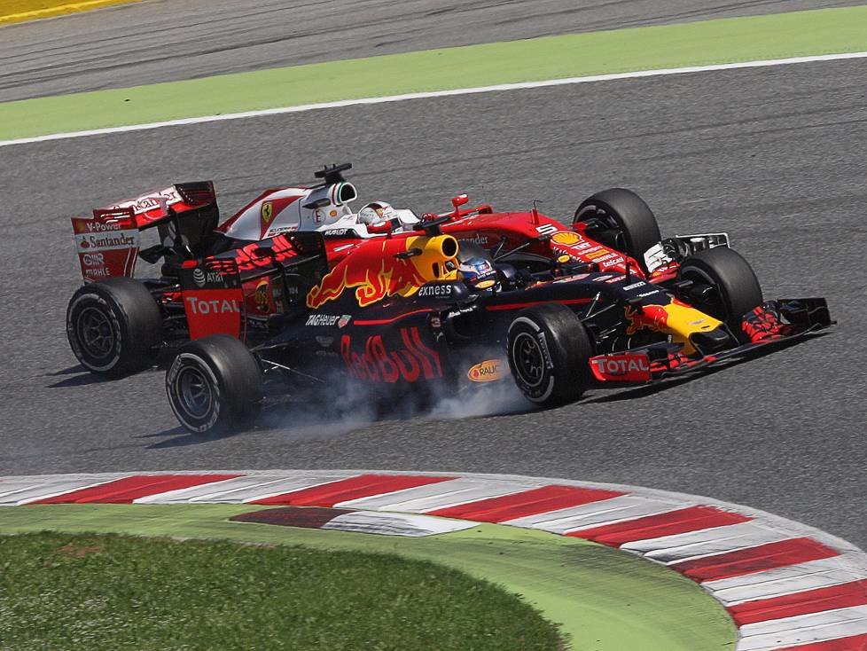 Daniel Ricciardo, Sebastian Vettel