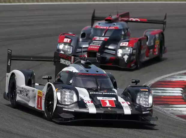 Timo Bernhard, Mark Webber, Brendon Hartley Titel-Bild zur News: Timo Bernhard, Mark Webber, Brendon Hartley