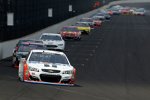 Tony Stewart (Stewart/Haas), Denny Hamlin (Gibbs) und Kevin Harvick (Stewart/Haas) 