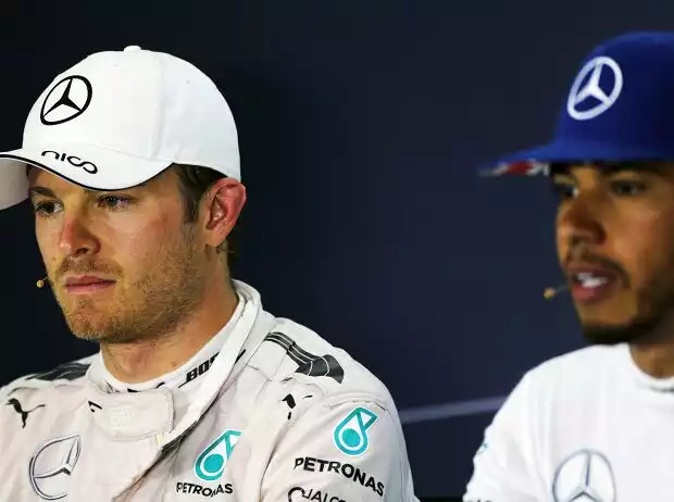 Lewis Hamilton, Nico Rosberg Titel-Bild zur News: Lewis Hamilton, Nico Rosberg