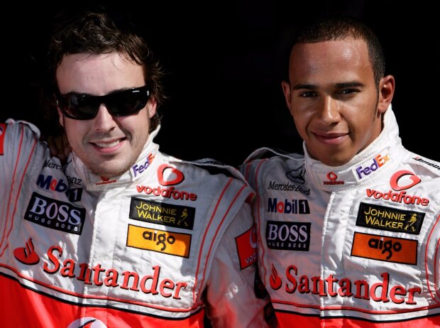 Fernando Alonso, Lewis Hamilton