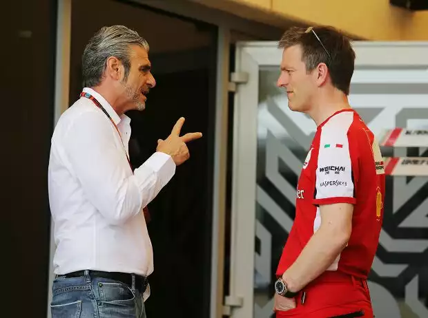 Maurizio Arrivabene und James Allison Titel-Bild zur News: Maurizio Arrivabene und James Allison