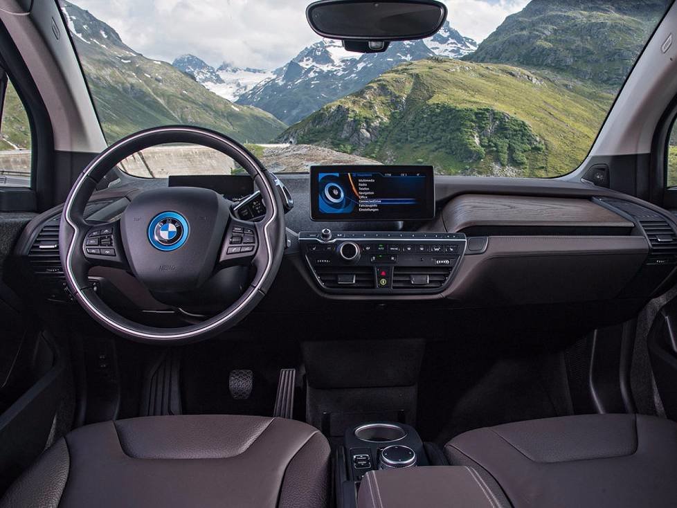 Cockpit des BMW i3