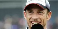 Bild zum Inhalt: "Warum? Warum nicht?": Jenson Button scherzt mit Reporterin