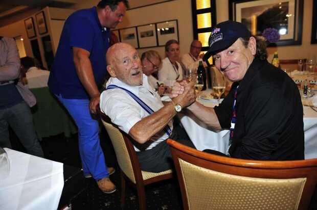 ~Stirling Moss und Brian Johnson~ ~Stirling Moss und Brian Johnson~
