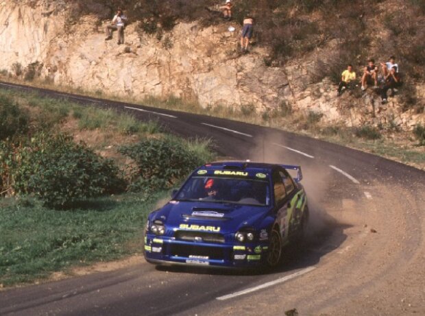 Richard Burns, Rallye-Weltmeister mit Subaru 2001