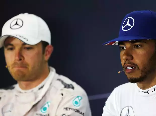 Lewis Hamilton, Nico Rosberg Titel-Bild zur News: Lewis Hamilton, Nico Rosberg