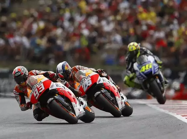 Marc Marquez, Daniel Pedrosa Titel-Bild zur News: Marc Marquez, Daniel Pedrosa
