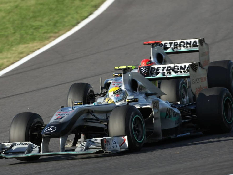 Michael Schumacher, Nico Rosberg