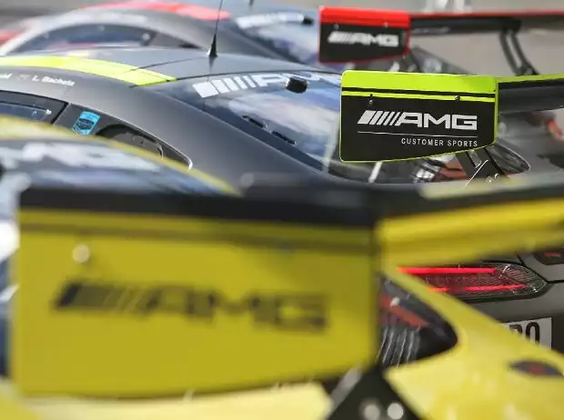 Mercedes AMG GT3, Heckflügel Titel-Bild zur News: Mercedes AMG GT3, Heckflügel