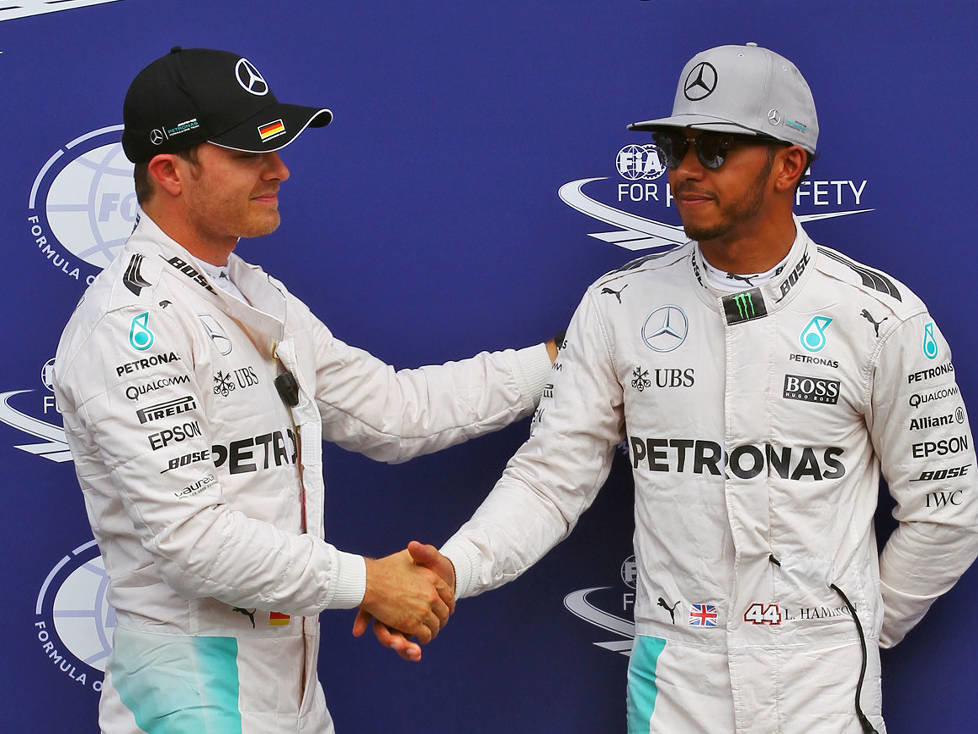 Nico Rosberg, Lewis Hamilton