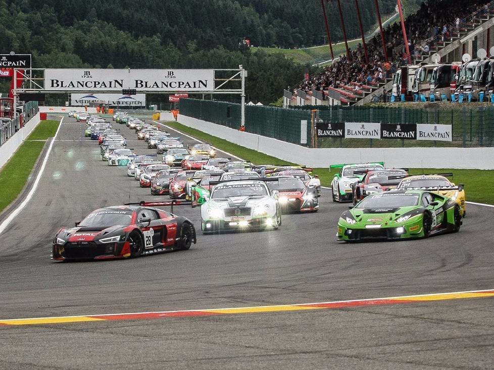 24h Spa, 24 Stunden von Spa-Francorchamps, Start