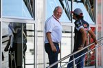 Helmut Marko und Carlos Sainz (Toro Rosso) 