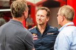 David Coulthard, Christian Horner und Martin Brundle