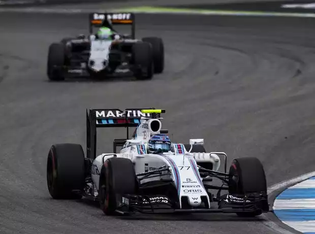 Valtteri Bottas, Nico Hülkenberg Titel-Bild zur News: Valtteri Bottas, Nico Hülkenberg